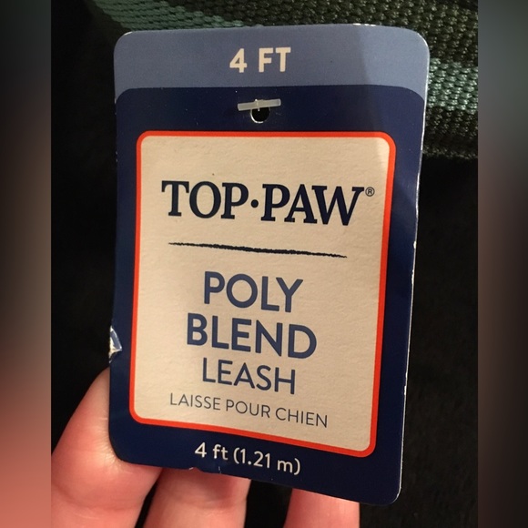 Top Paw - Green Teal And Brown 4ft Dog Leash Poly Blend - Picture 5 of 5
